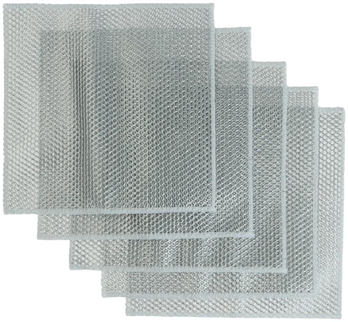 Тряпка для зачистки металла CARTAGE, металл, 2 слоя, 20×20 см, набор 5 шт