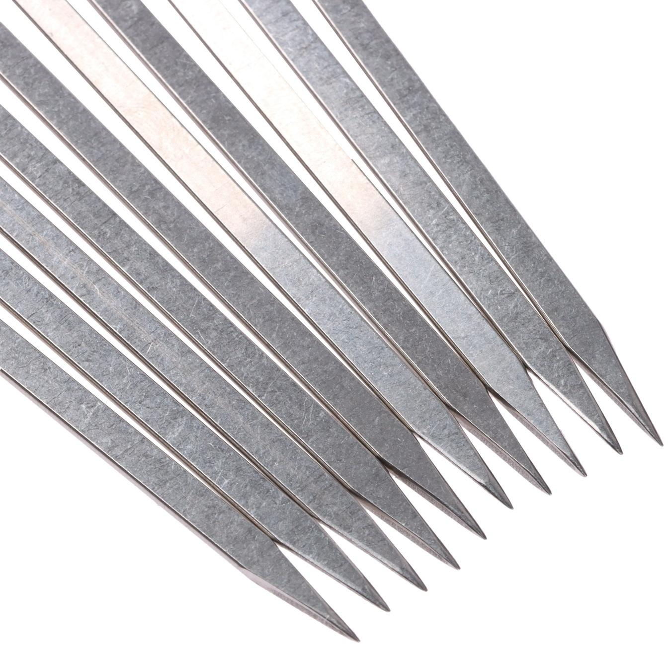 Набор шампуров-шпажек, 10 шт., 40 см×0.5, толщина - 1.4 мм