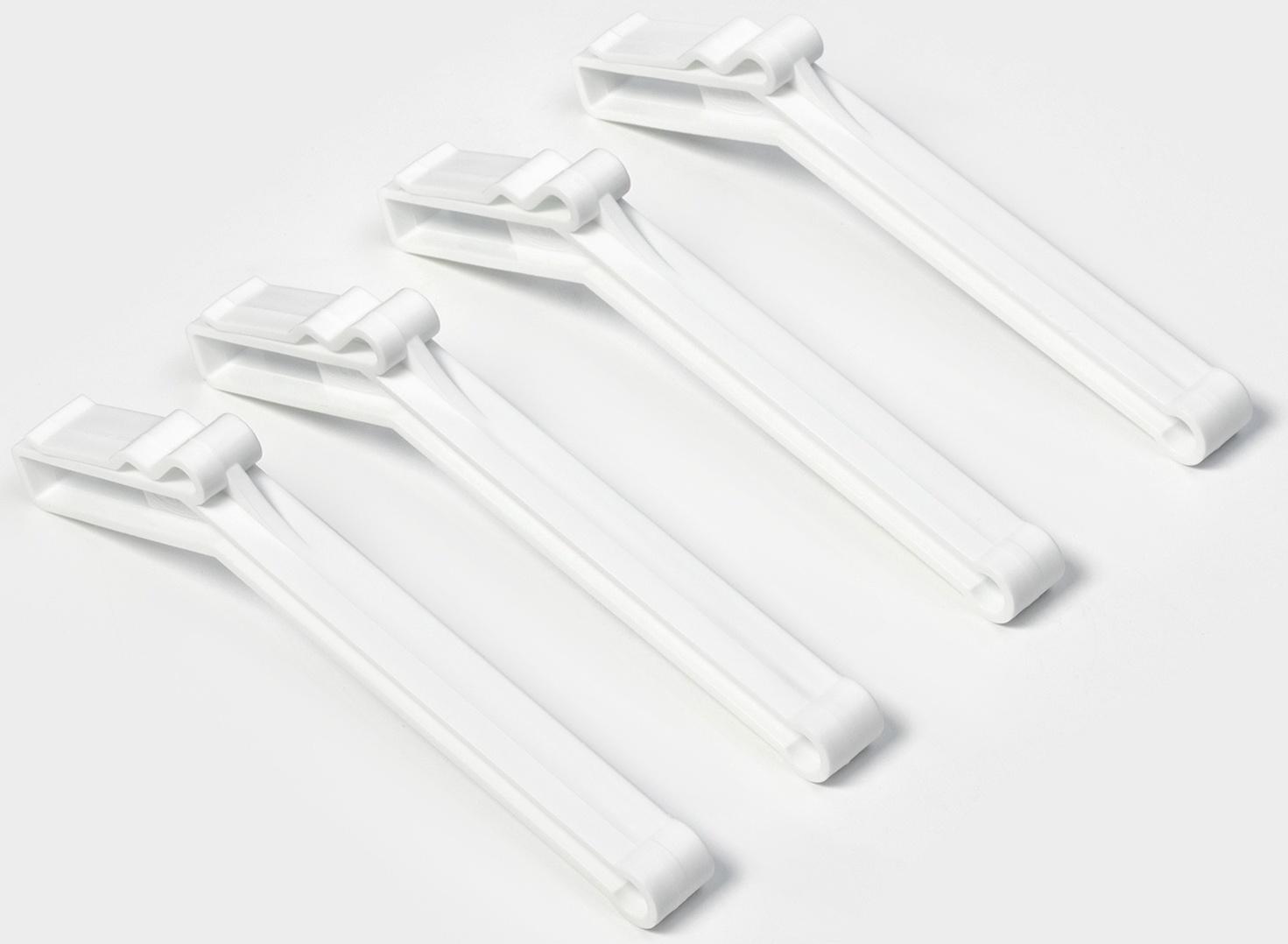 Сушилка для обуви и белья на батарею, пластик, 4 шт.