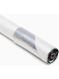 Фольгированное-нетканное полотно 1,6х43,75 м, (70 м2 в рулоне), для термоизоляции