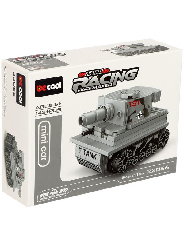 Конструктор блочный «Армия. Средний танк», 133 детали