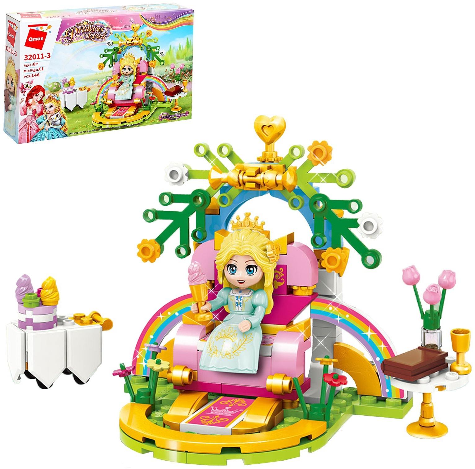 Конструктор для девочек «Принцессы. Трон», 146 деталей