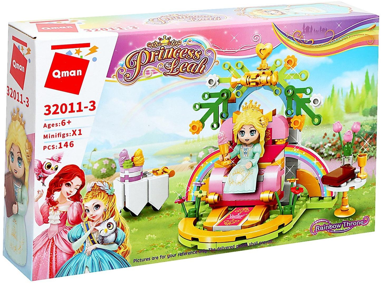 Конструктор для девочек «Принцессы. Трон», 146 деталей