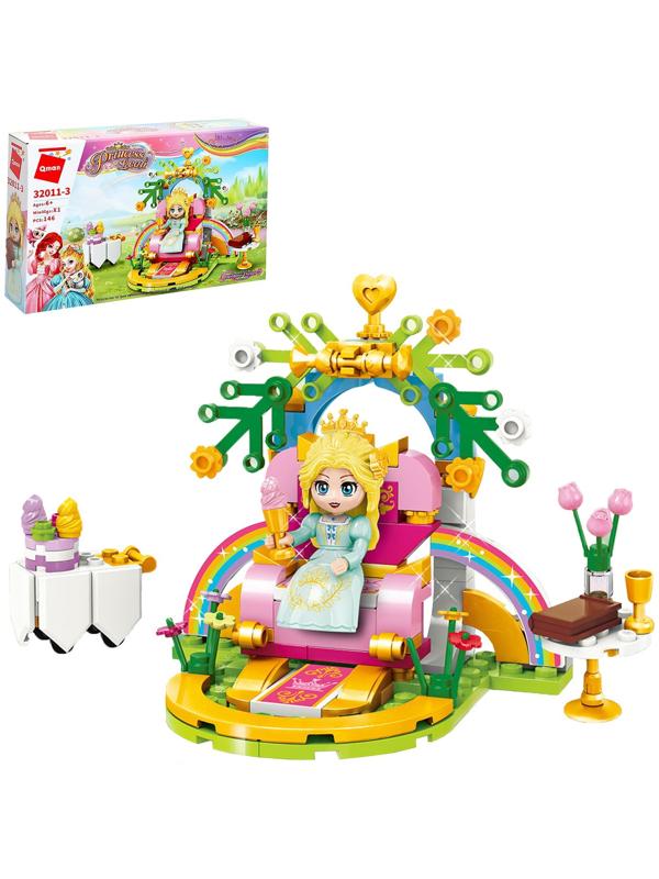 Конструктор для девочек «Принцессы. Трон», 146 деталей