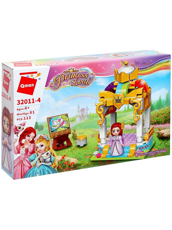 Конструктор для девочек «Принцессы. Беседка», 113 деталей