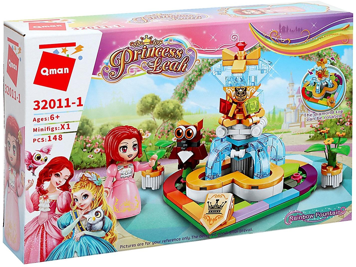 Конструктор для девочек «Принцессы. Фонтан», 148 деталей