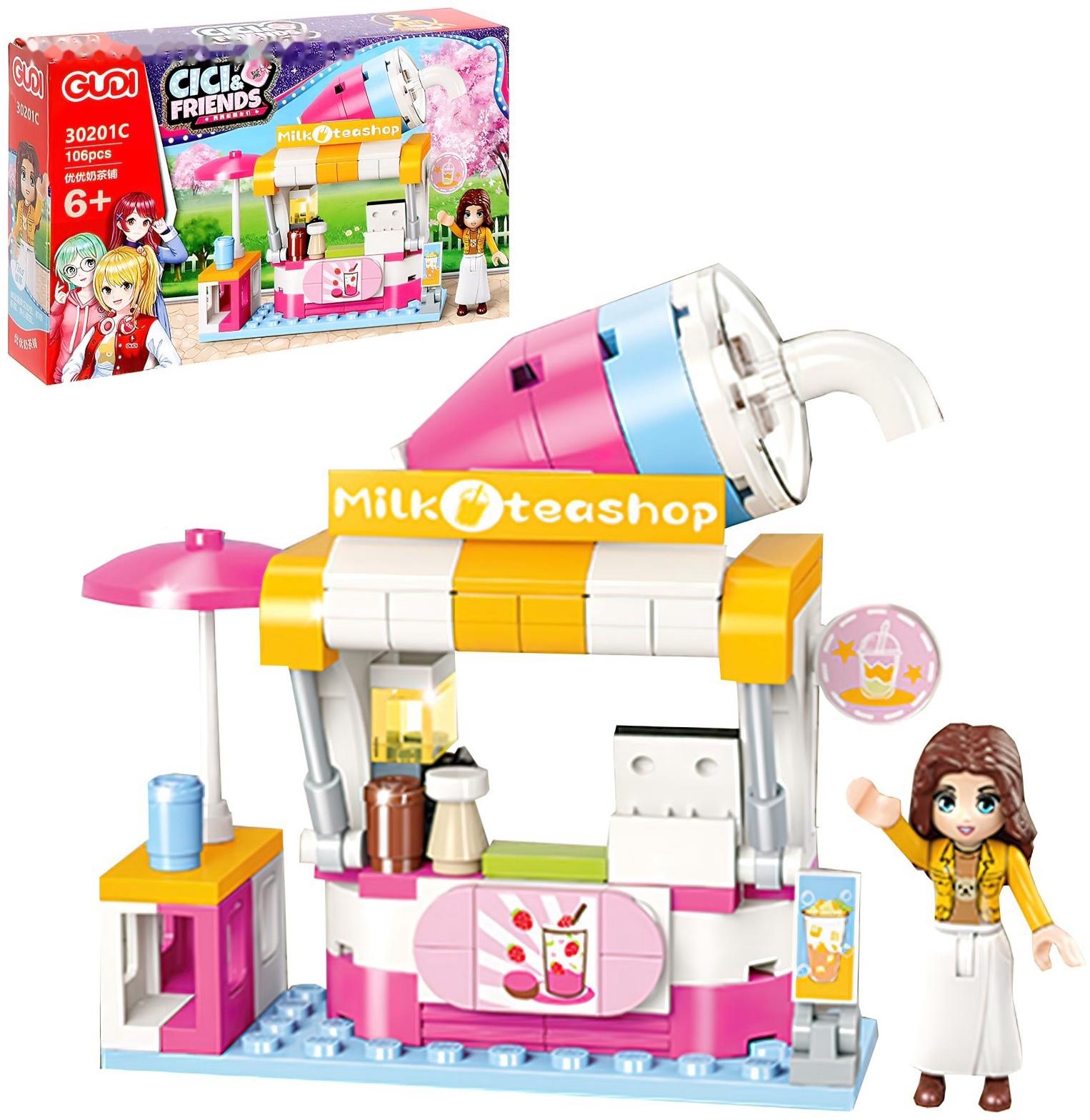 Конструктор для девочек «Подружки. Милкшейк», 106 деталей