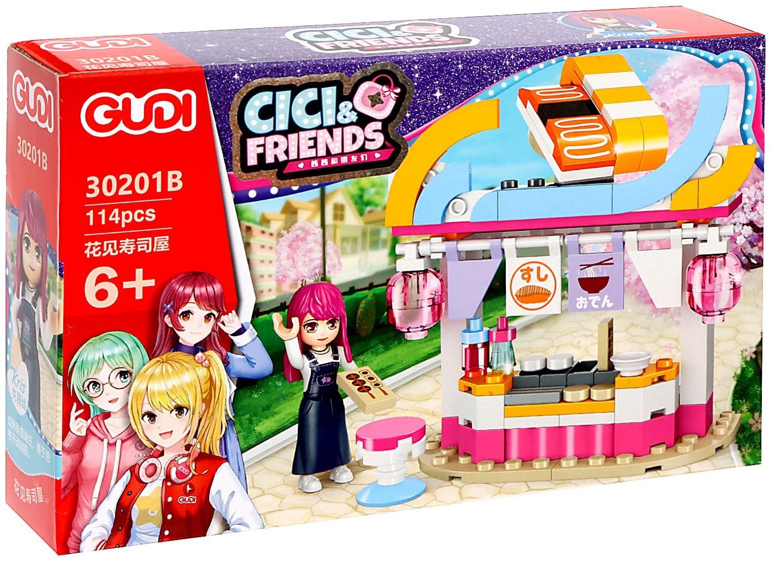 Конструктор для девочек «Подружки. Суши», 114 деталей