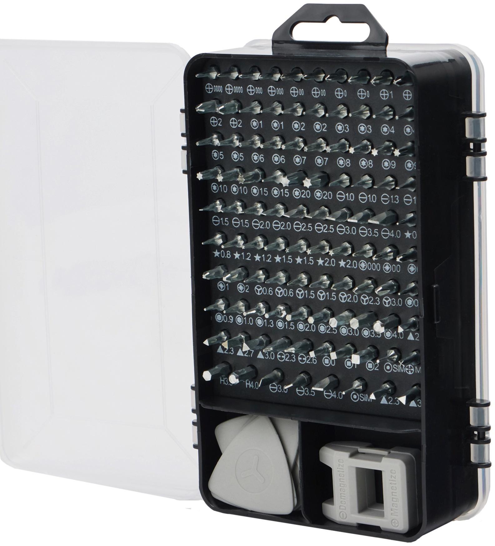 Ремонтный набор инструментов в кейсе 115 в 1 для точных работ