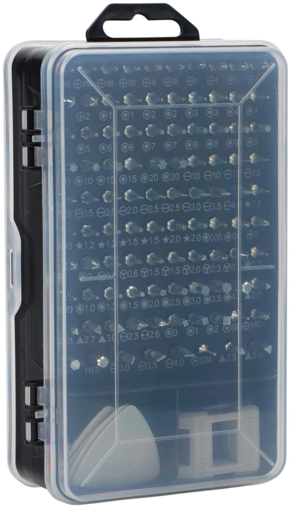 Ремонтный набор инструментов в кейсе 115 в 1 для точных работ