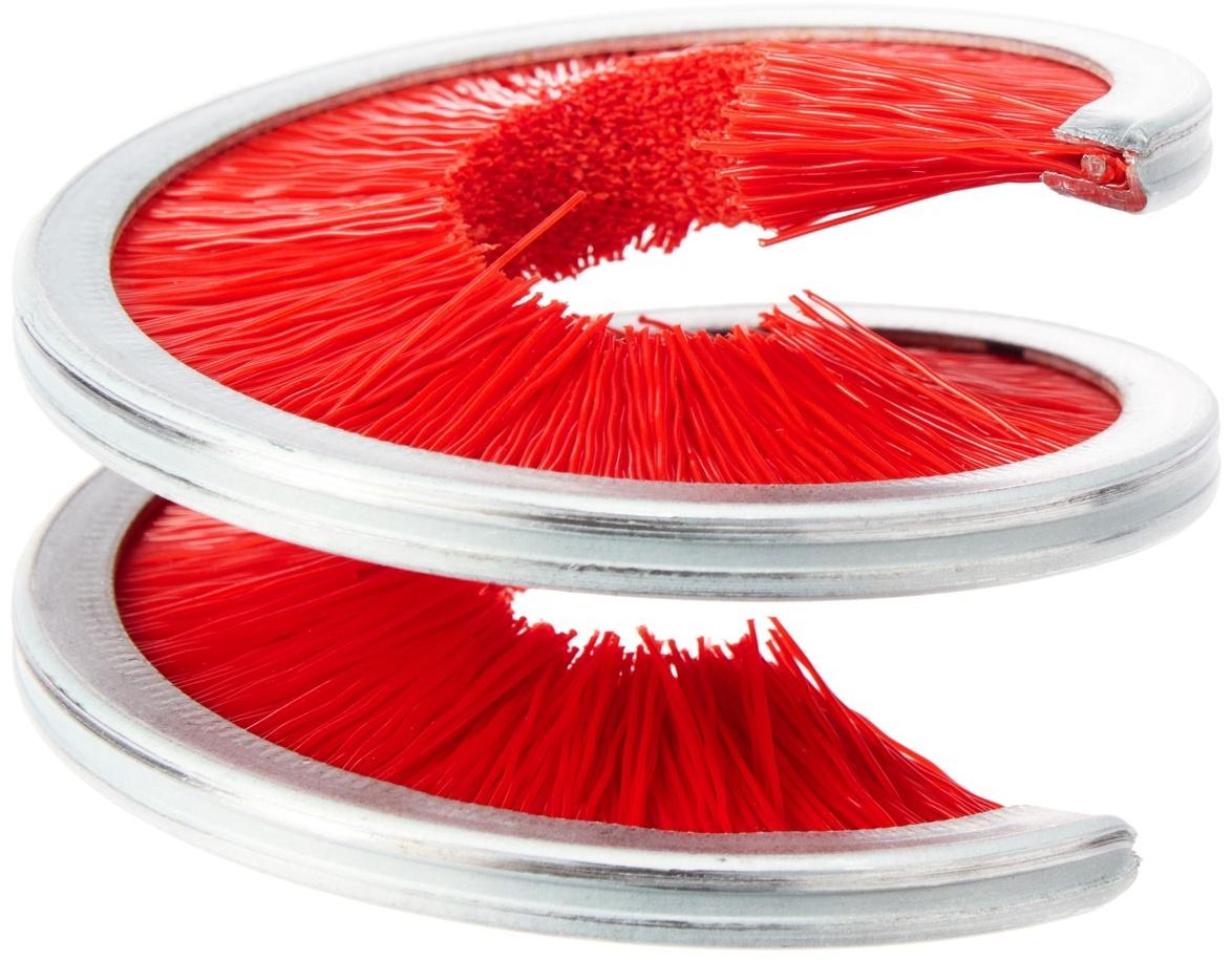 Щётка для чистки цепи TORSO, 360°, красная