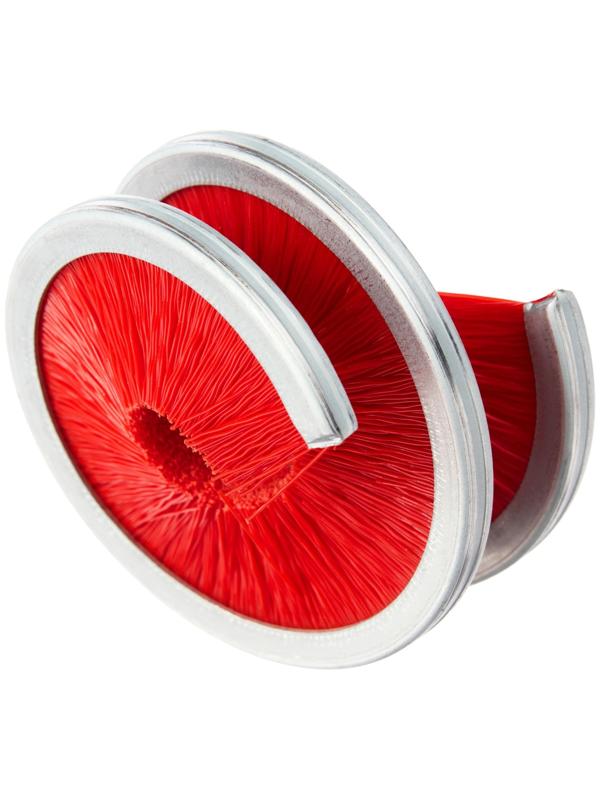 Щётка для чистки цепи TORSO, 360°, красная