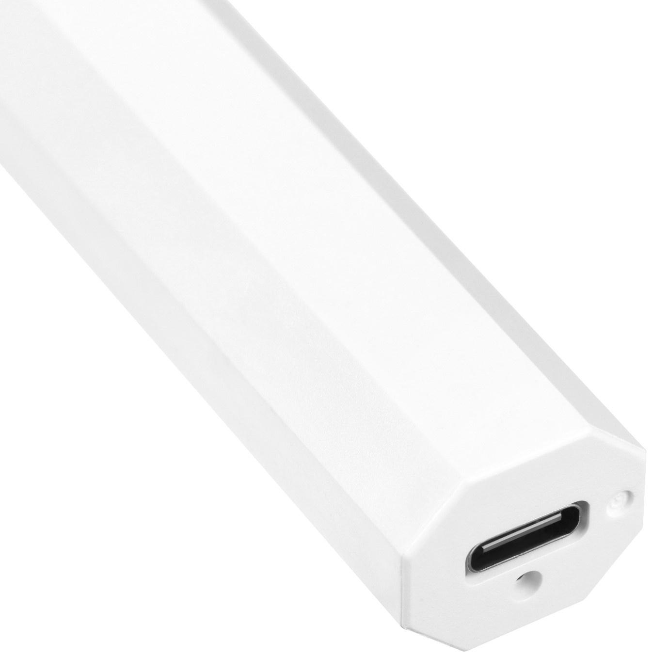 Лампа для маникюра LUF-08, UV/LED, 1 диод, 3 Вт, от батареек, белая