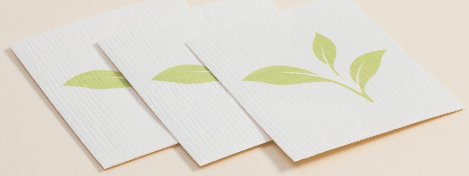 Салфетки для уборки универсальные SL Home, из целлюлозы и хлопка, 3 шт., 17×19 см, серые