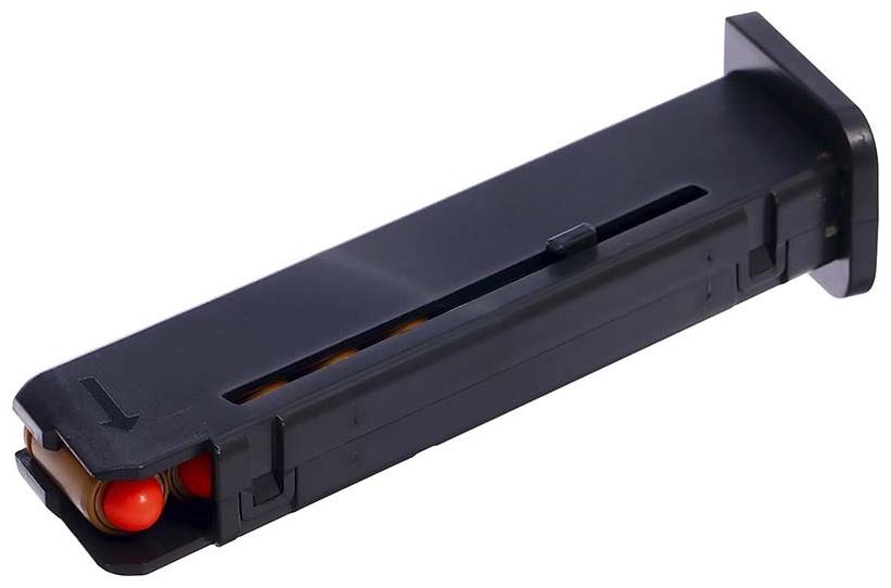 Пистолет детский «Дигл», стреляет мягкими пулями, вылетают гильзы, автоматическая перезарядка