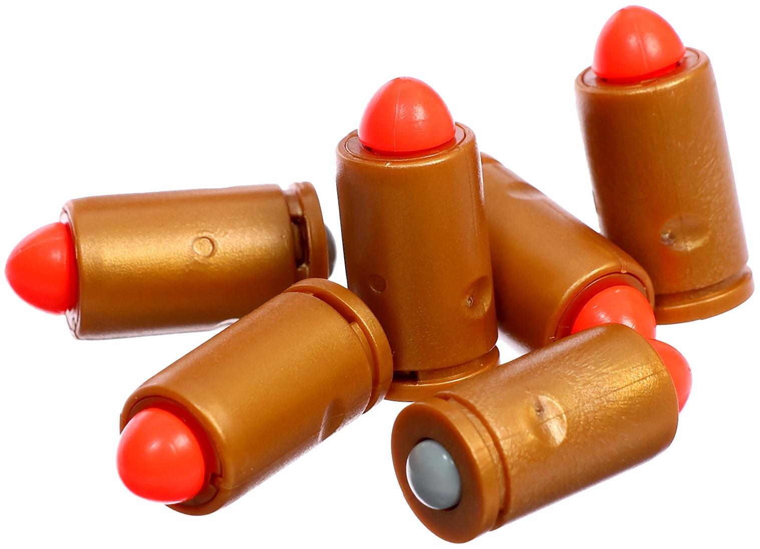 Пистолет детский «Дигл», стреляет мягкими пулями, вылетают гильзы, автоматическая перезарядка