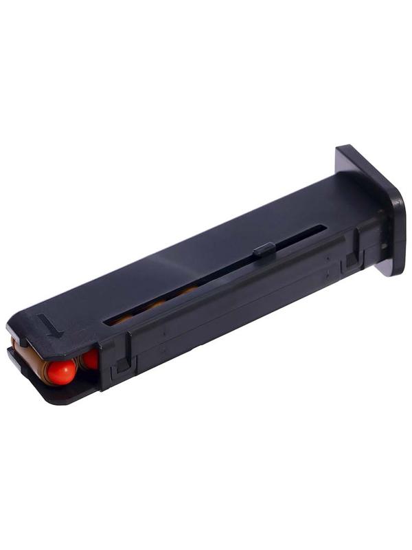 Пистолет детский «Дигл», стреляет мягкими пулями, вылетают гильзы, автоматическая перезарядка