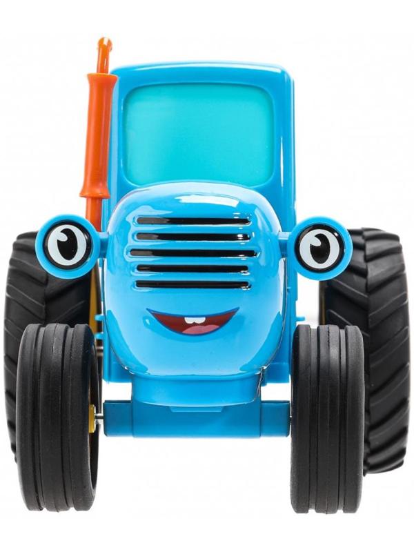 Машинка металлическая «Синий трактор», свет, звук, 11 см, инерция