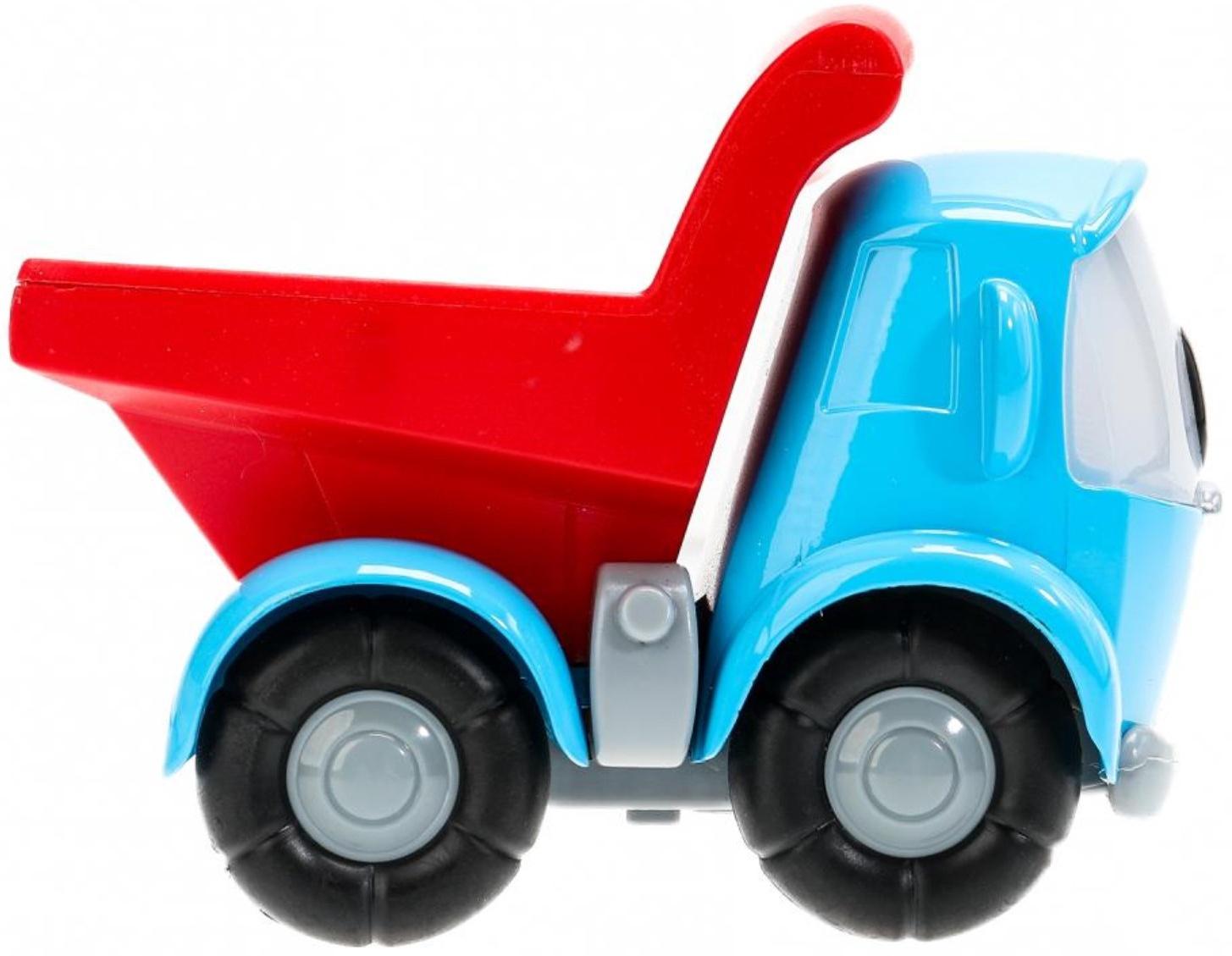 Машинка металлическая «Грузовичок Лёва», свет, звук, 11 см, инерция