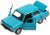 Машинка металлическая «ЗАЗ-968А», ретро - модель «Запорожец», открываются двери, багажник, инерция, 12 см голубой