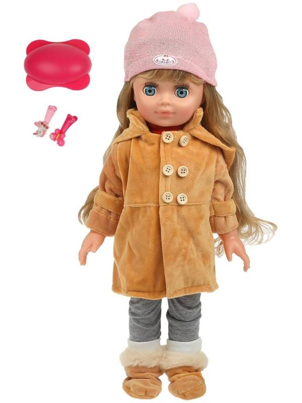 Кукла интерактивная «Мила», 40 см, говорит 100 фраз, песни Шаинского, 3 аксессуара