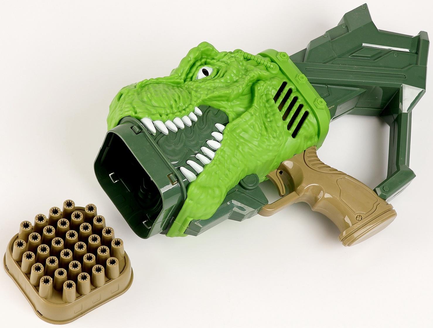 Генератор мыльных пузырей «Динозавр», 17.5 × 10 × 31 см