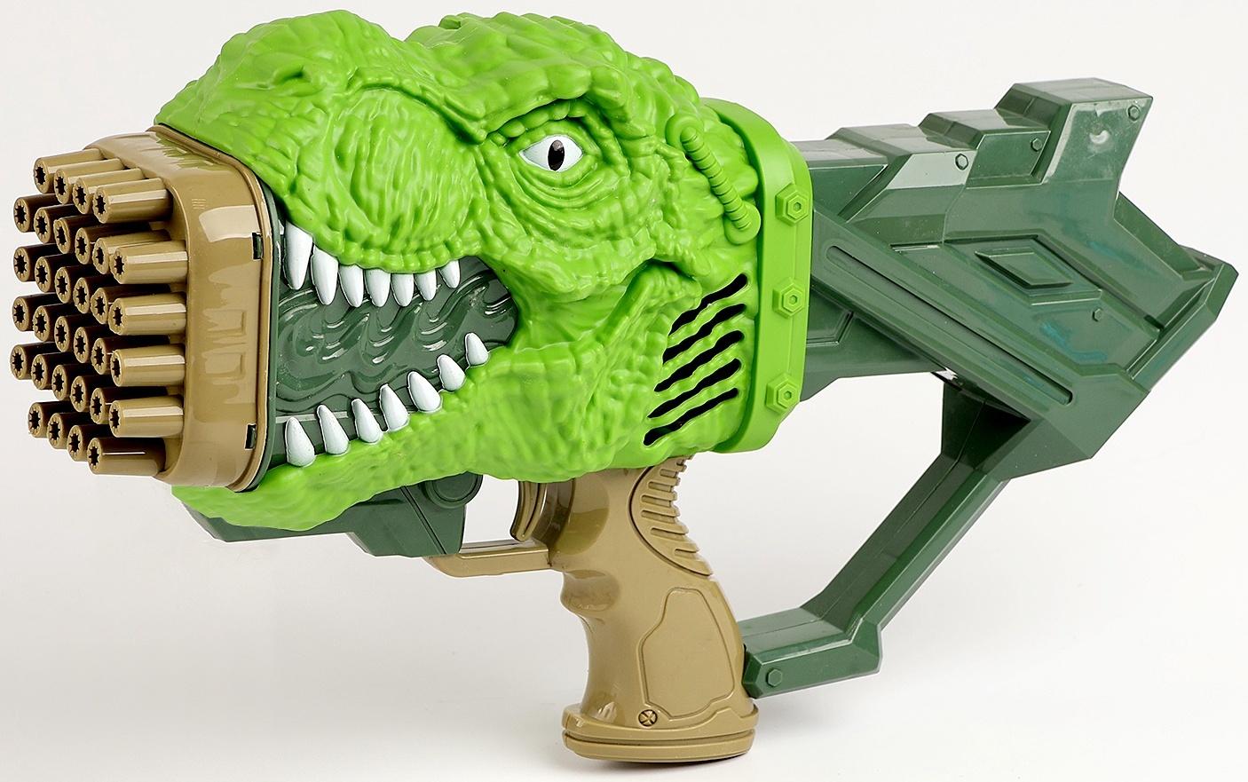 Генератор мыльных пузырей «Динозавр», 17.5 × 10 × 31 см