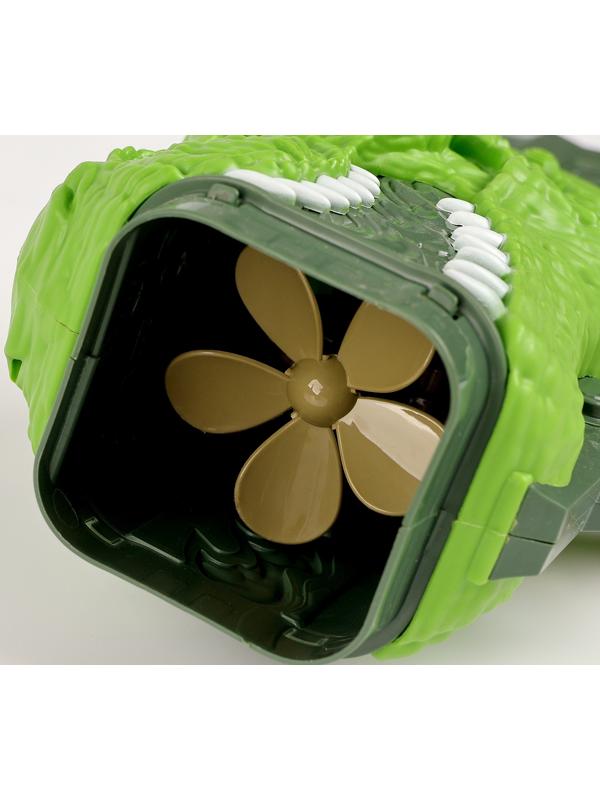 Генератор мыльных пузырей «Динозавр», 17.5 × 10 × 31 см