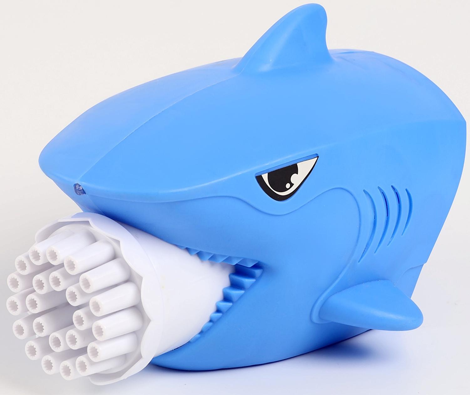 Генератор мыльных пузырей «Акула», 16 × 19 × 13 см