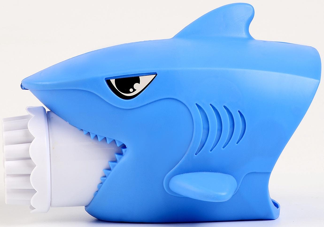 Генератор мыльных пузырей «Акула», 16 × 19 × 13 см