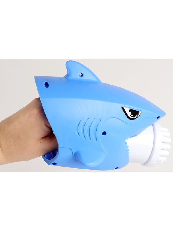 Генератор мыльных пузырей «Акула», 16 × 19 × 13 см