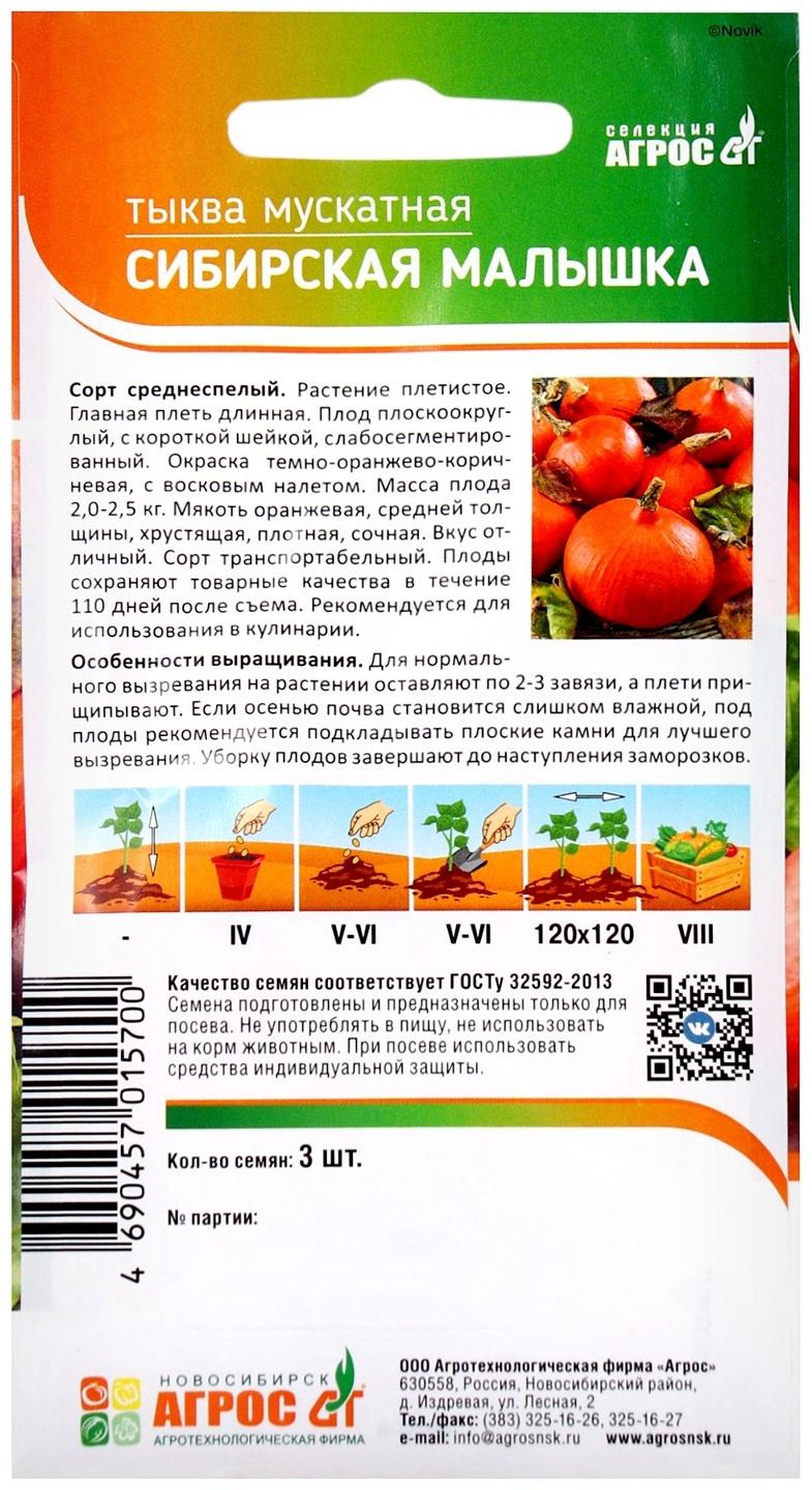 Семена Тыква