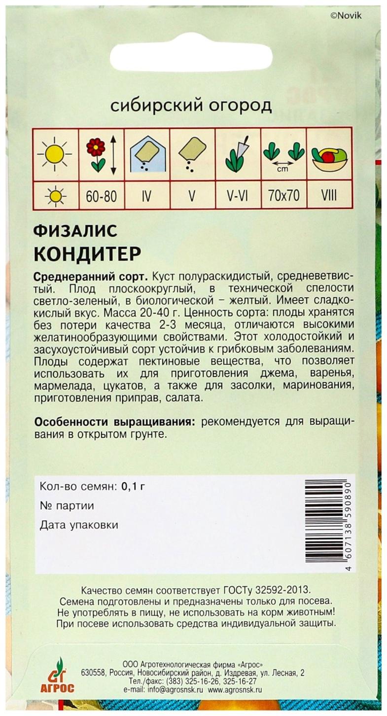 Семена Физалис