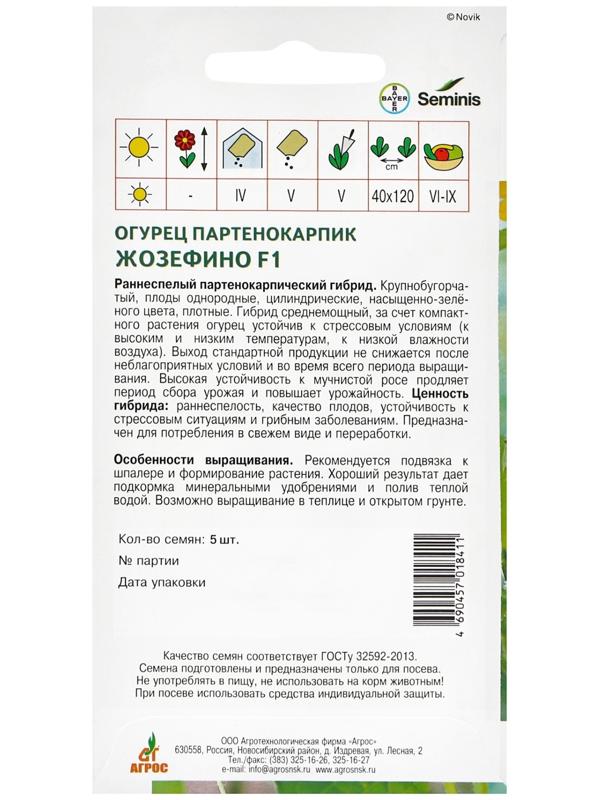 Семена Огурец