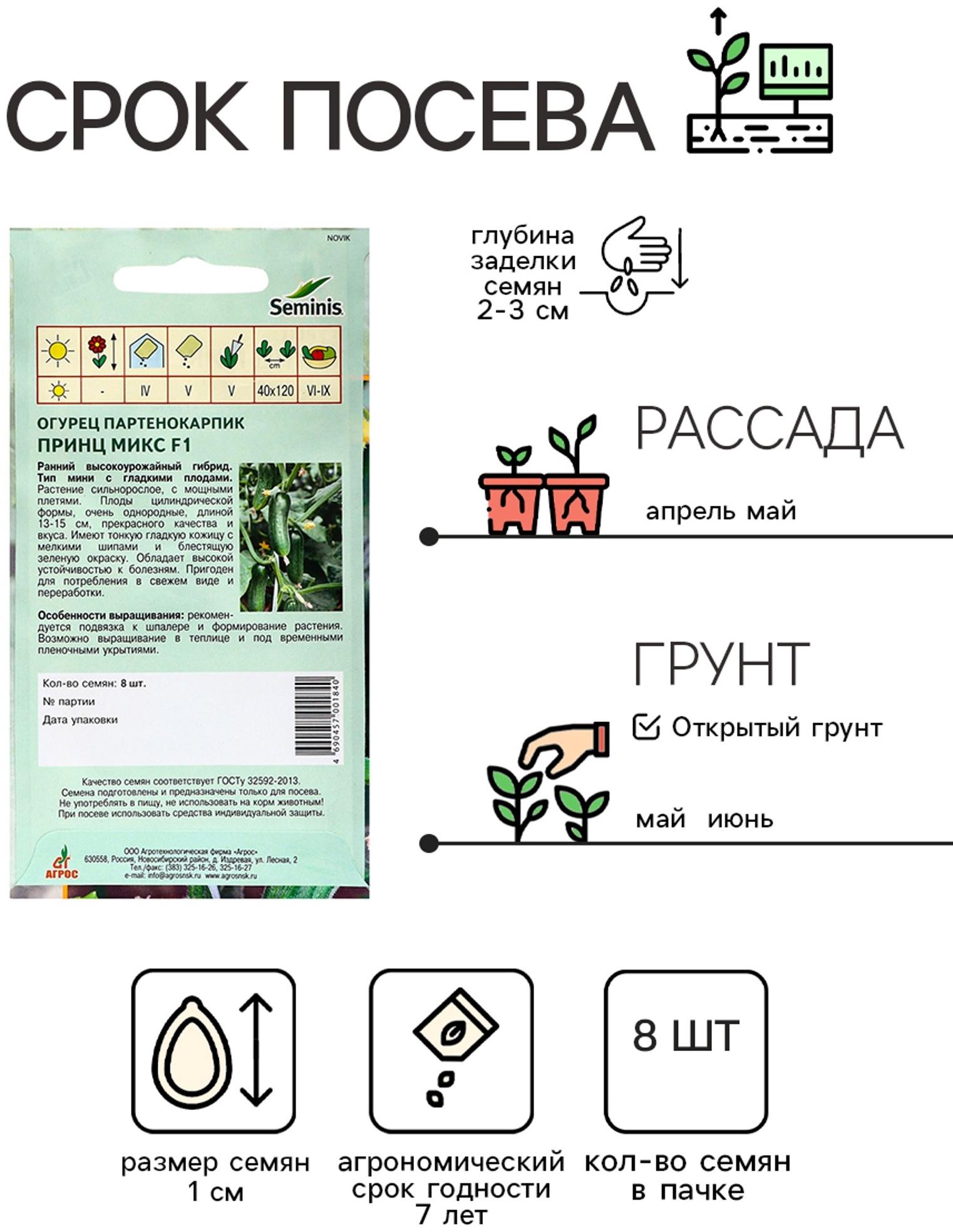 Семена Огурец