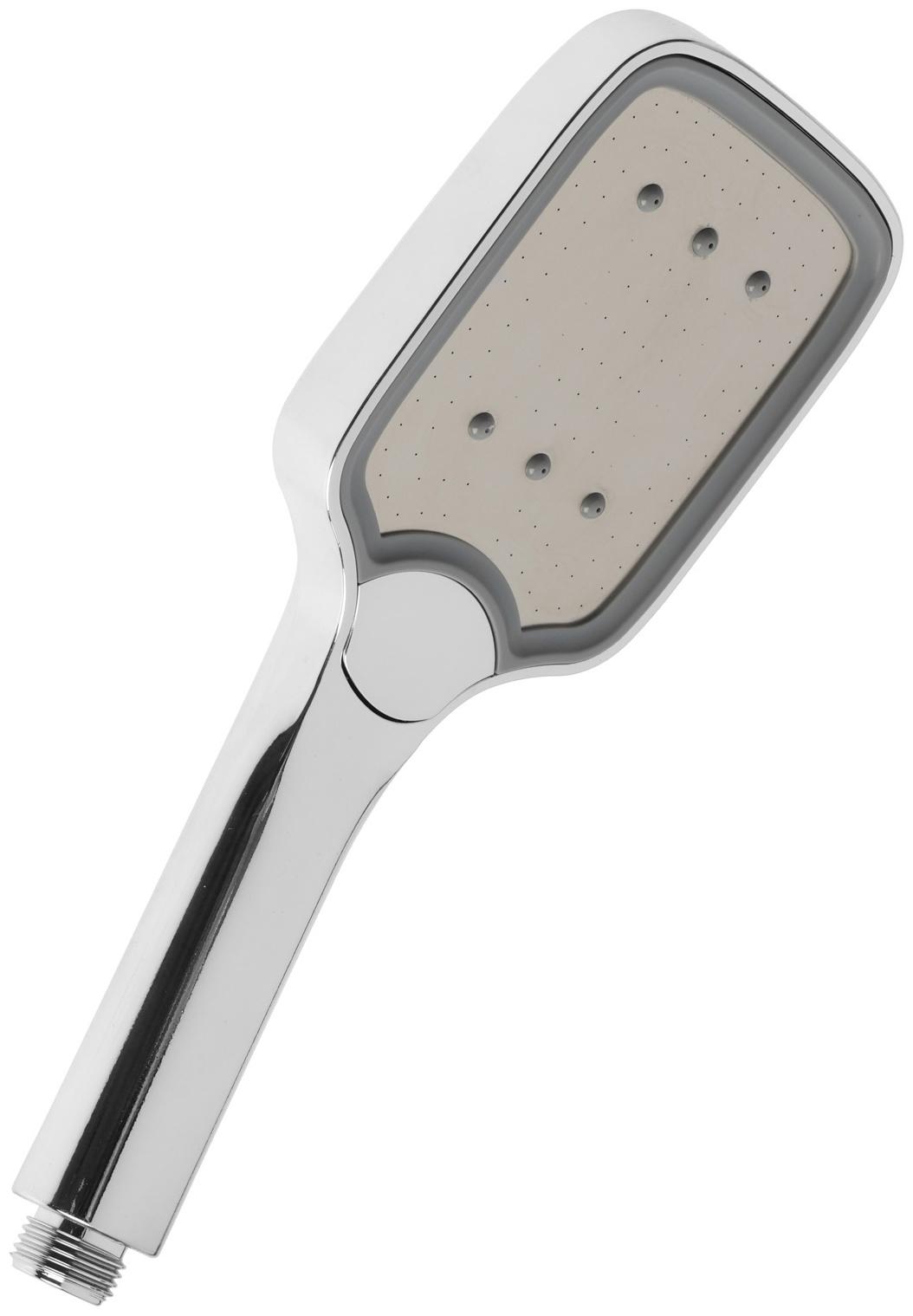 Лейка для душа Accoona A351, пластик, рассеиватель из нержавеющей стали, 3 режима, цвет хром