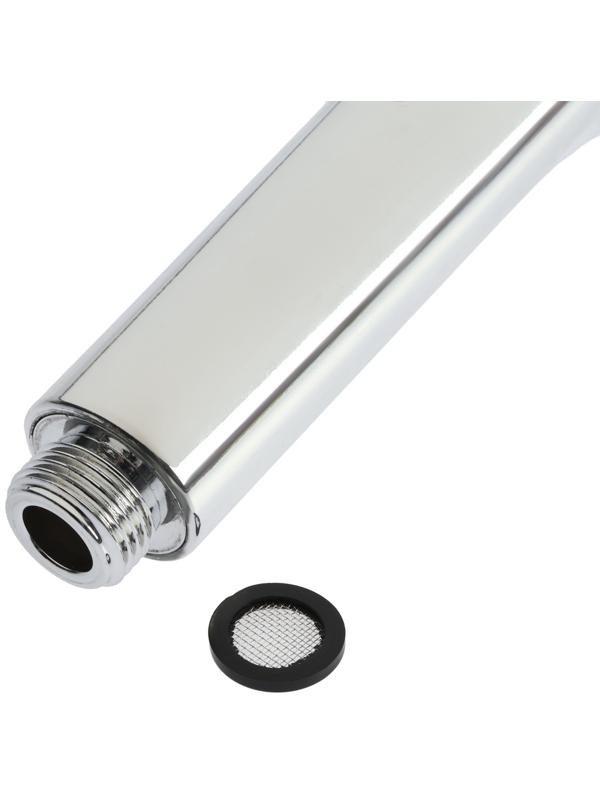 Лейка для душа Accoona A351, пластик, рассеиватель из нержавеющей стали, 3 режима, цвет хром