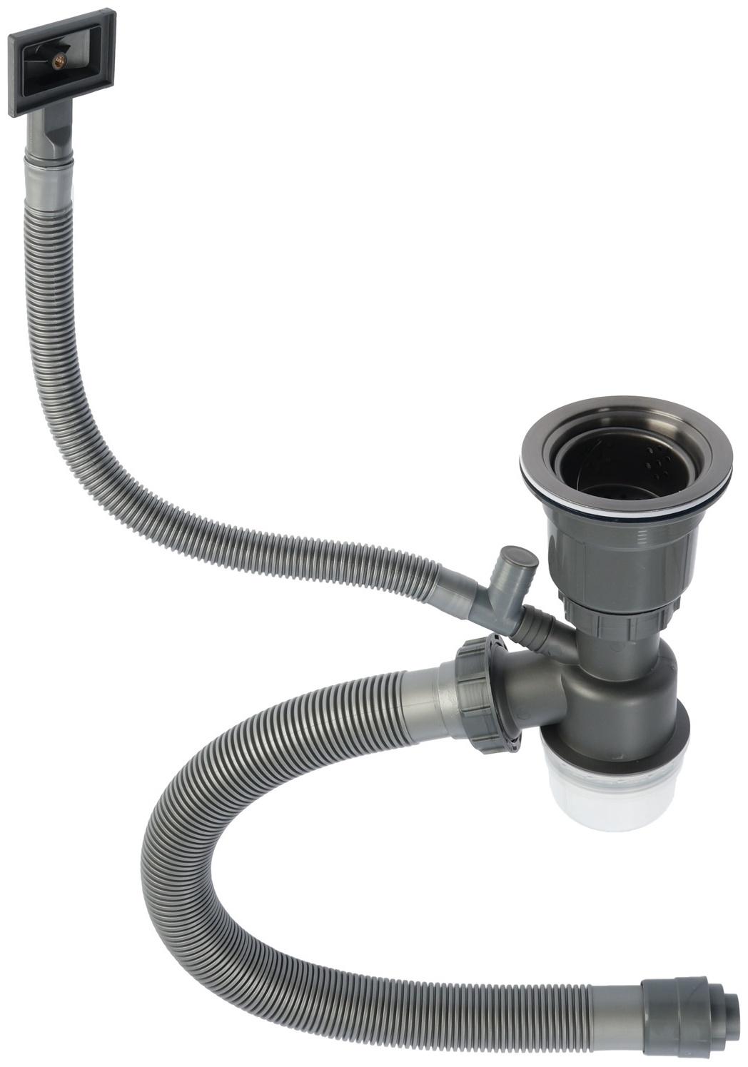 Сифон для мойки AFLORN AF90101F-1, 3 1/2