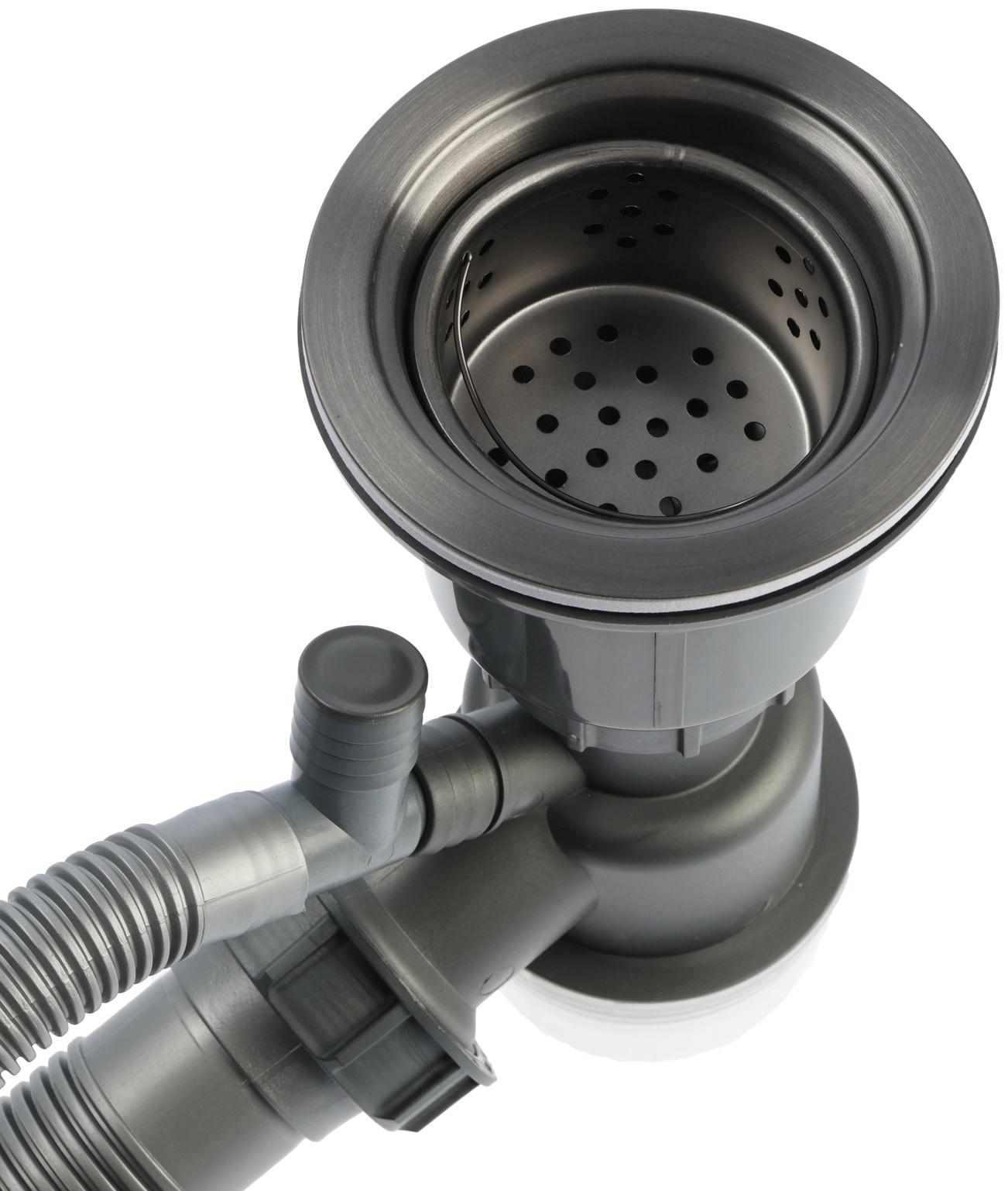 Сифон для мойки AFLORN AF90101F-1, 3 1/2