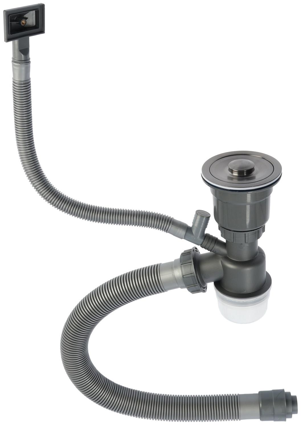 Сифон для мойки AFLORN AF90101F-1, 3 1/2