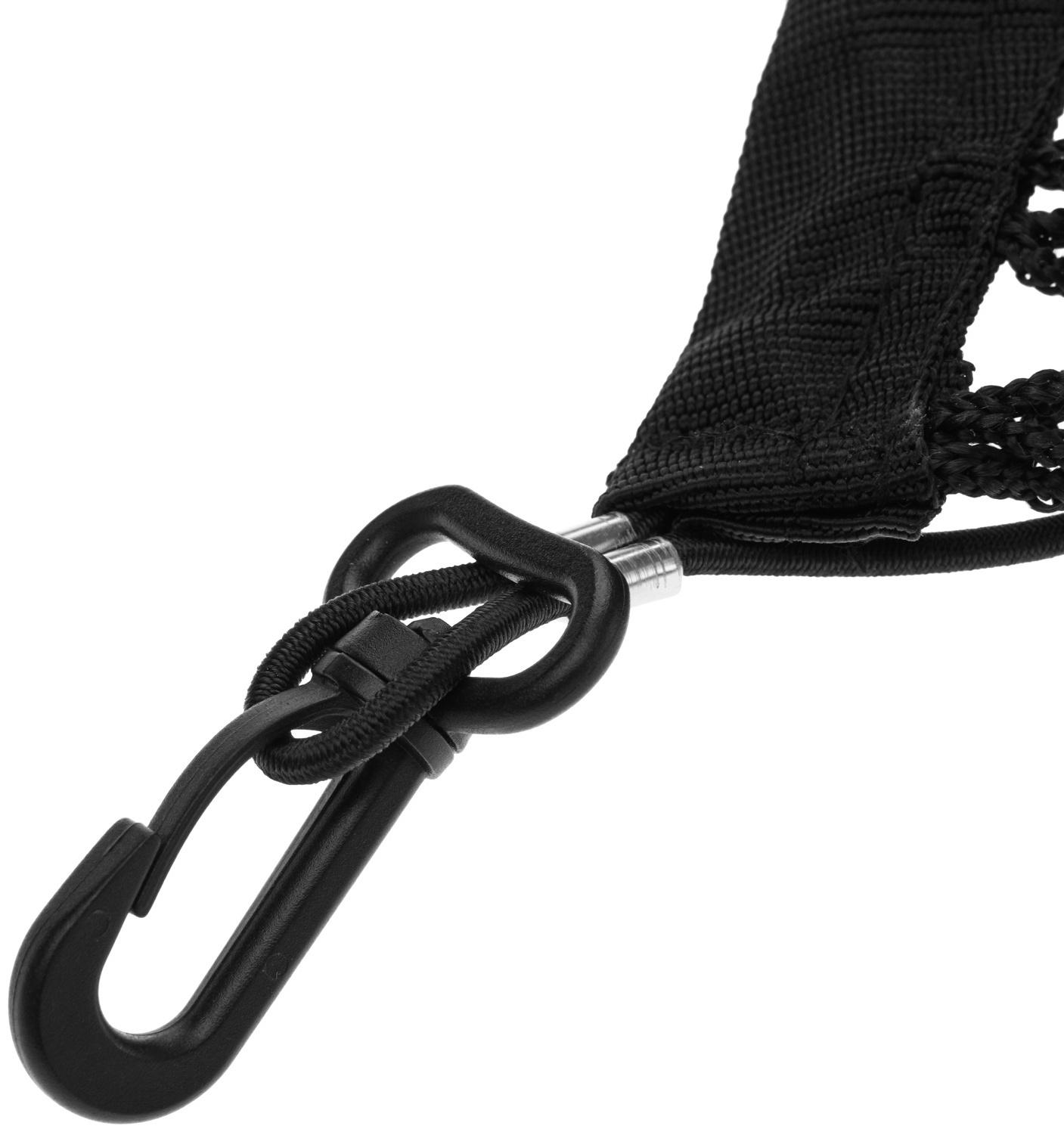 Сетка багажная для крепления груза, 90×40 см, с карабинами