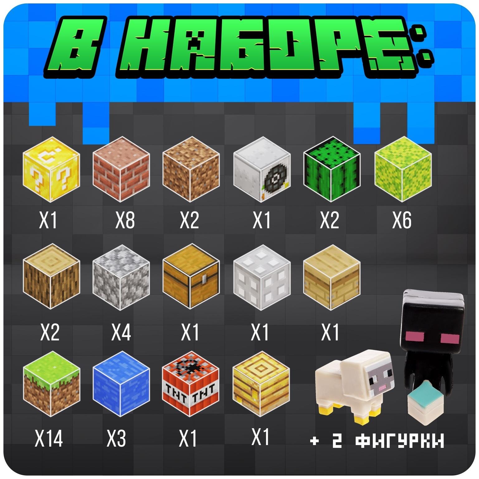 Конструктор «Магнитные кубики. Мой мир», 2 фигурки, 48 деталей