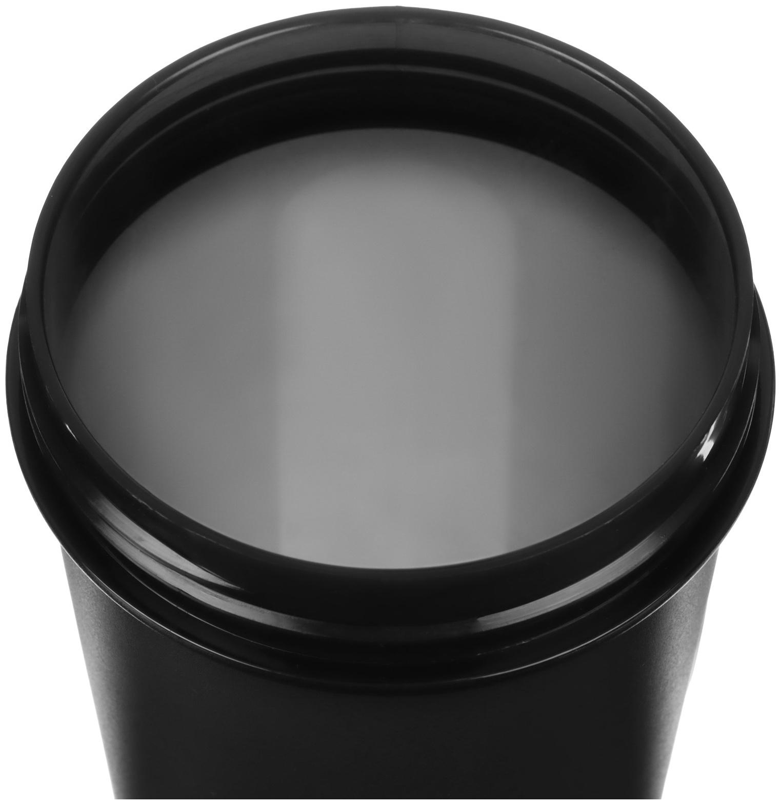 Шейкер для спортивного питания Onlytop, 400 мл, цвет черный