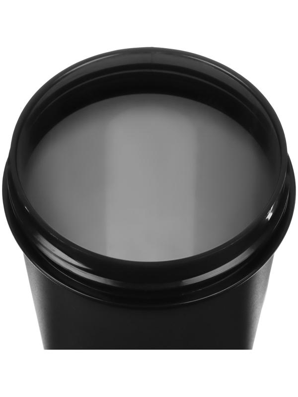 Шейкер для спортивного питания Onlytop, 400 мл, цвет черный
