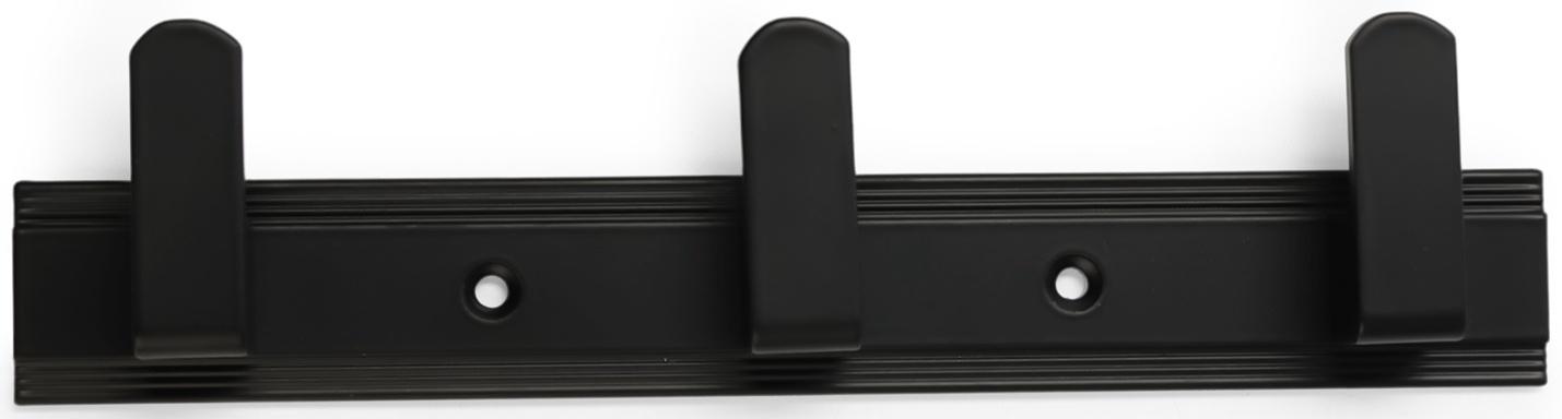 Вешалка CAPPIO CVP007, алюминиевая, трехрожковая, цвет черный