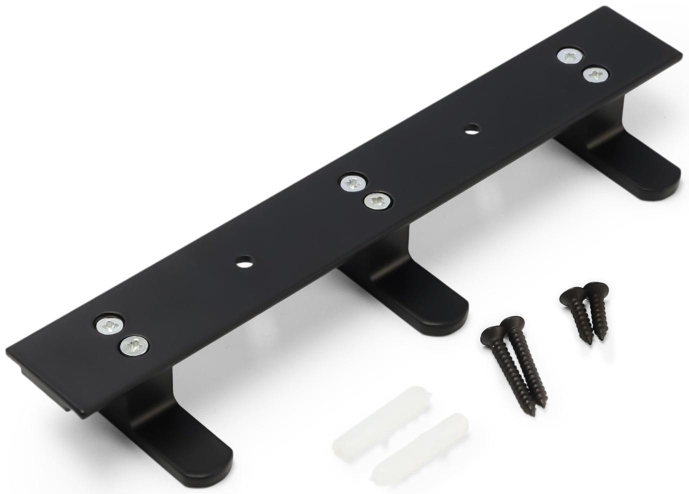 Вешалка CAPPIO CVP007, алюминиевая, трехрожковая, цвет черный