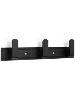 Вешалка CAPPIO CVP007, алюминиевая, трехрожковая, цвет черный