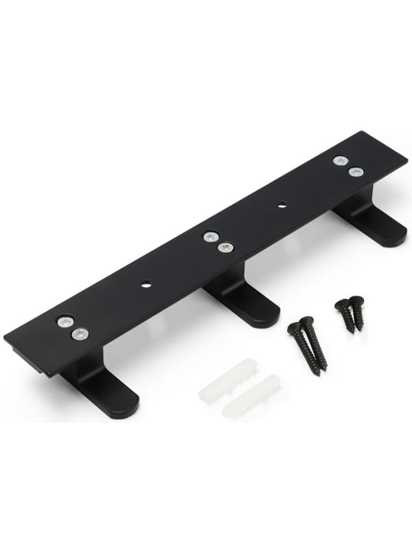 Вешалка CAPPIO CVP007, алюминиевая, трехрожковая, цвет черный