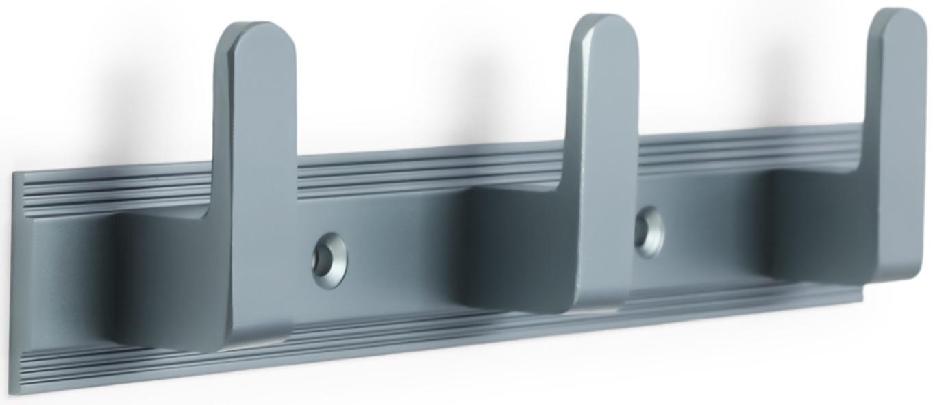 Вешалка CAPPIO CVP007, алюминиевая, трехрожковая, цвет графит