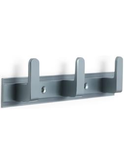 Вешалка CAPPIO CVP007, алюминиевая, трехрожковая, цвет графит